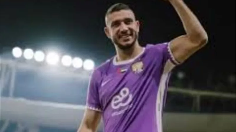 رامي ربيعه اساسيا امام شباب الأهلي في الدوري الاماراتي