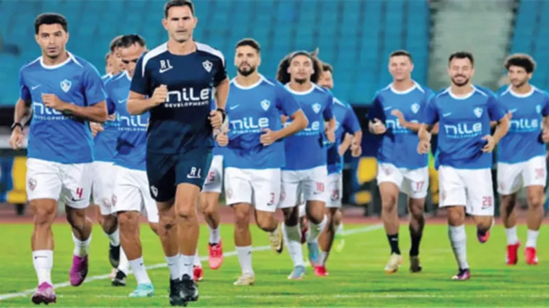فيريرا يطالب لاعبي الزمالك بالتركيز الكامل علي مباراة القمة
