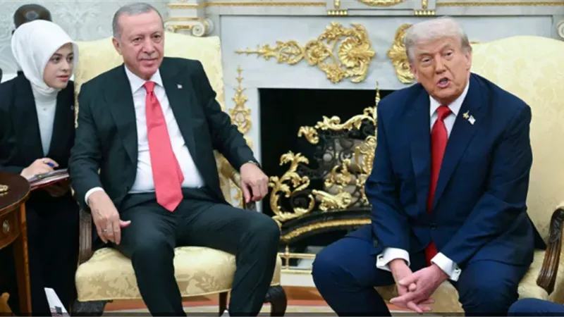 ترامب وأردوغان يبحثان صفقات أسلحة وملف غزة