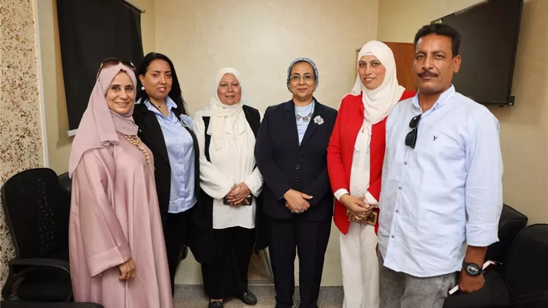 رئيسة القومي للمرأة تلتقى مقررة وأعضاء فرع المجلس بجنوب سيناء