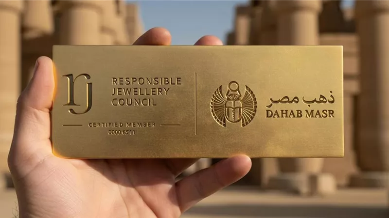 «ذهب مصر» أول شركة لتجارة الذهب تعتمد من مجلس المجوهرات المسؤول RJC في شمال أفريقيا