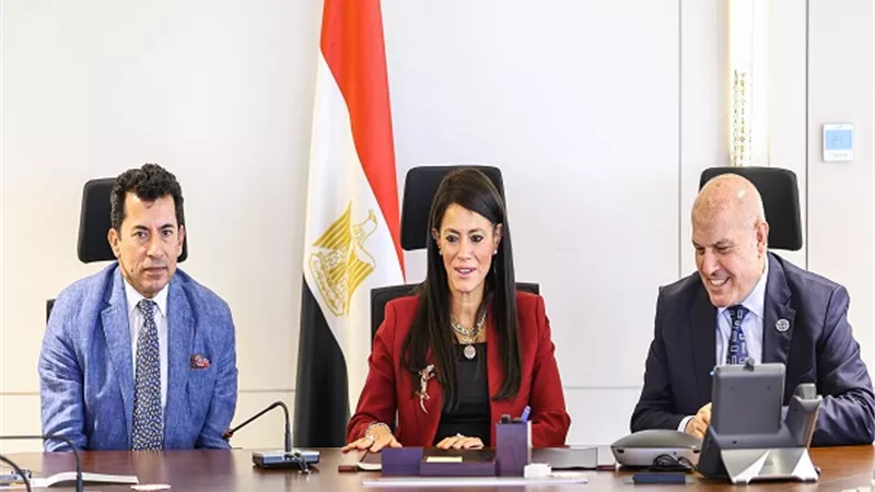 المشاط تبحث مع وزير الرياضة تطبيق التصويت الإلكتروني بالانتخابات