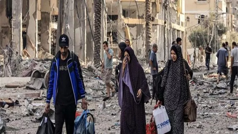 جيش الاحتلال: تقديرات بإجلاء حوالي 780 ألف شخص من سكان غزة