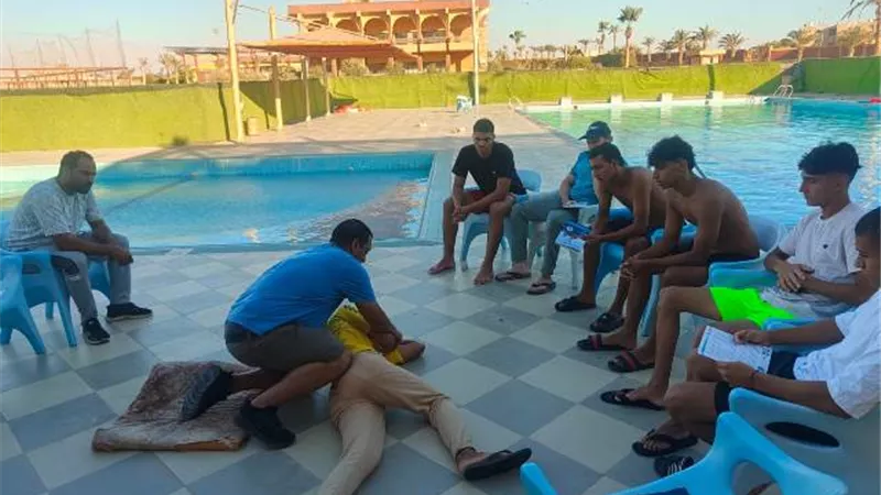 دورة إنقاذ لشباب جنوب سيناء تؤهل للعمل بالشواطئ وحمامات السباحة