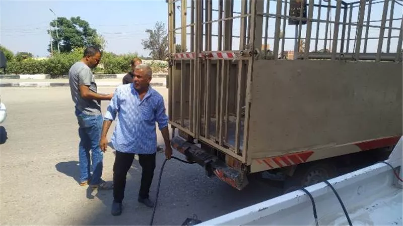 ضبط ١٢٧ سيارة مخالفة لقانون البيئة بالشرقية