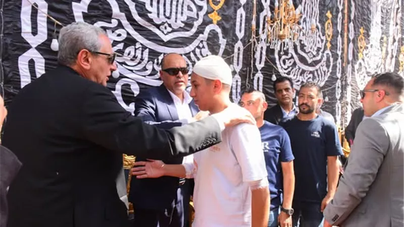 وزير العمل ومحافظ الغربية يزوران المصابين ضحايا حريق مصنع المحلة