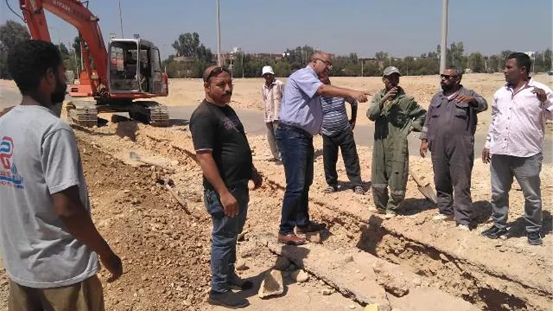 خطوة مهمة من رئيس جهاز أخميم الجديدة بشأن ملف الغاز.. صور