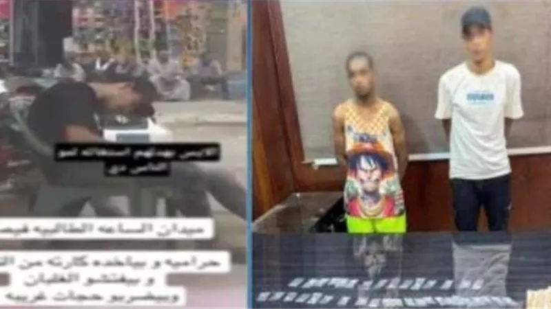 ضبط عاطلين بحالة غير طبيعية بالطالبية والتحريات تكشف مفاجآت