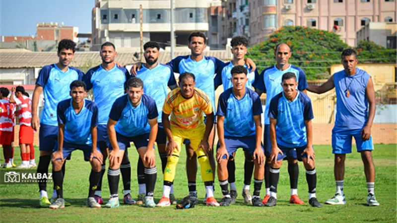 بعد الخسارةمن كفر سعد استقالته الجهاز الفني والادارى للسنبلاوين