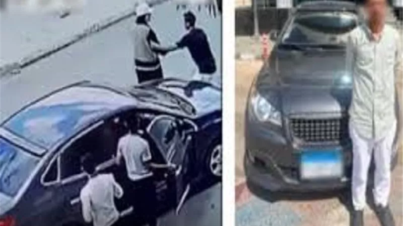ضبط سائق تحرش بسيدة وتعدى عليها بالسب وحاول الاصطدام بها بالجيزة