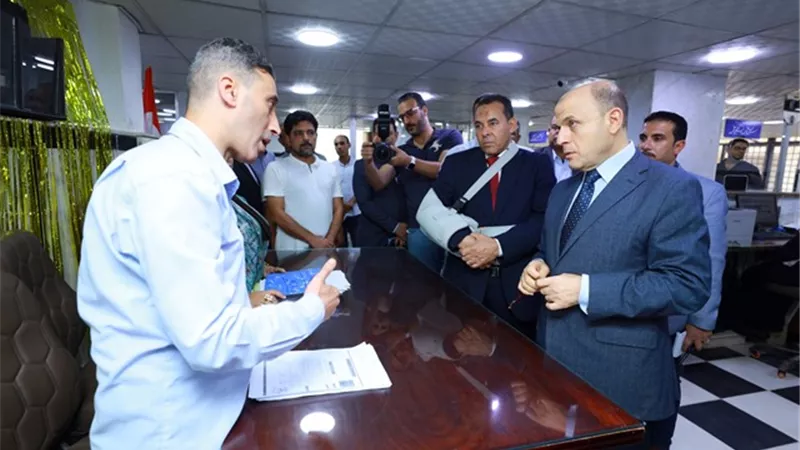 محافظ كفرالشيخ يتابع انتظام العمل بالمركز التكنولوجي بالحامول