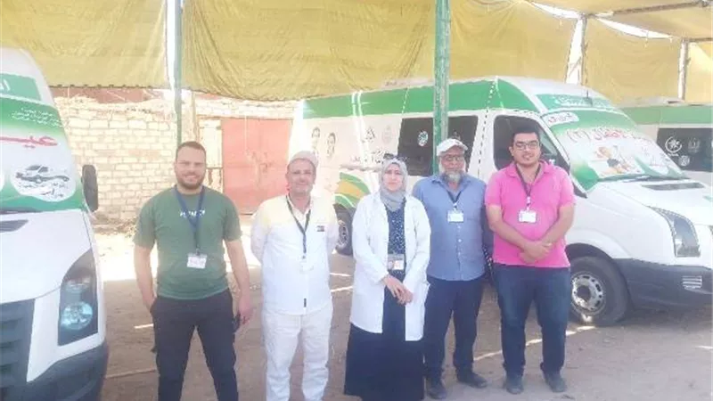 الكشف على ١٦٧٠ بقافلة صدقي نوار دمنهور