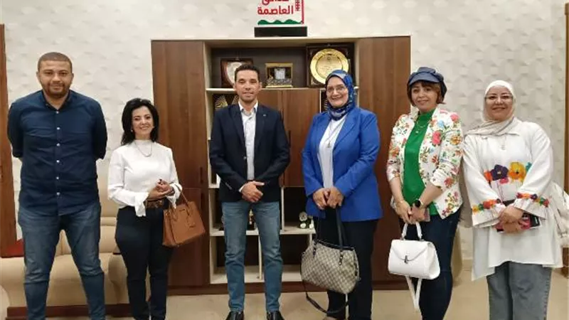 أنباء سارة بعد اجتماع رئيس جهاز حدائق العاصمة ومديرة المنطقة الطبية