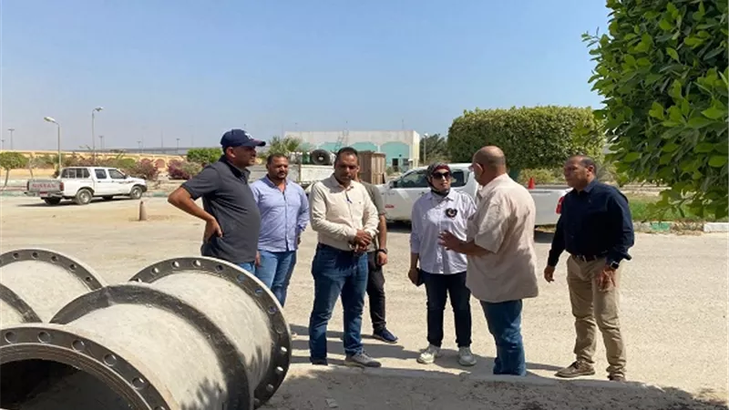 السويس الجديدة تواصل تنفيذ مشروعات المياه المعالجة لدعم الاستدامة