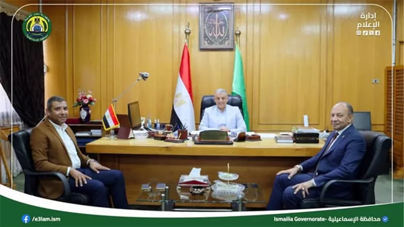 توصيل الغاز الطبيعي للمشروعات القومية بالإسماعيلية