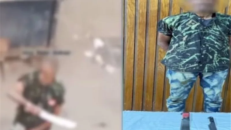 ضبط شخص بالإسكندرية يمارس أعمال البلطجة في فيديو متداول