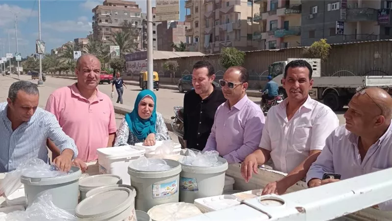 تكثيف الحملات التموينية في كفرالشيخ