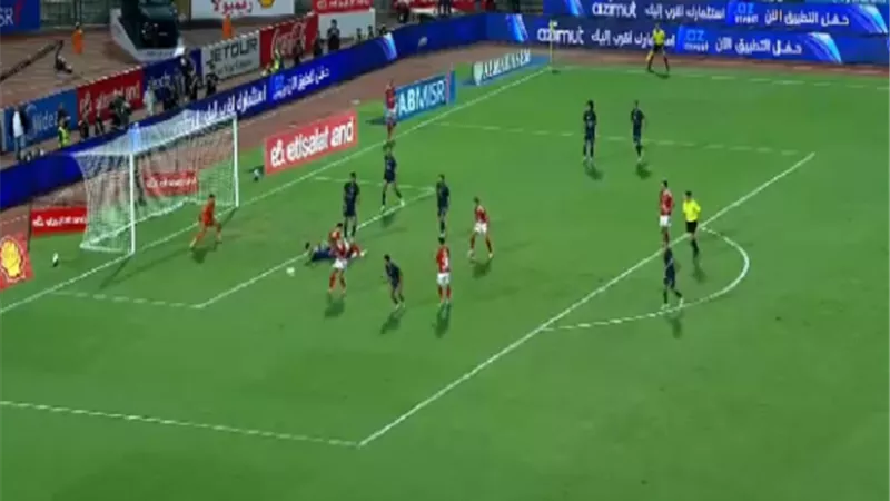 ضغط أهلاوي بحثا عن التعادل مع انطلاق الشوط الثاني