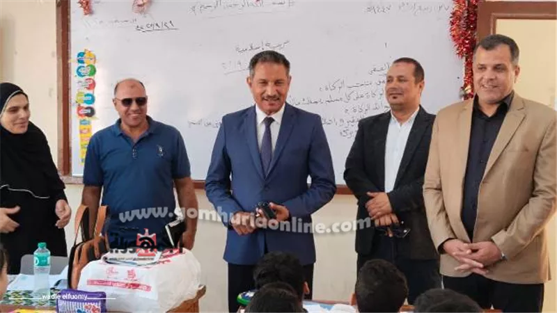 لجنة وزارية تتابع إنضباط العملية التعليمية بمدارس دمياط