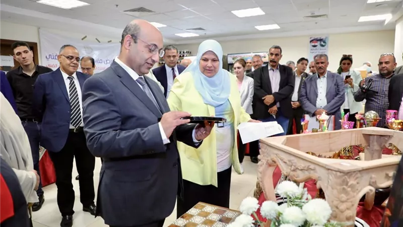افتتاح معرض منتجات التعليم الفني بالعاصمة الإدارية