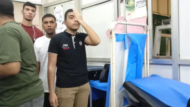 بدء الكشف الطبي للطلاب المستجدين بجامعة حلوان التكنولوجية الدولية