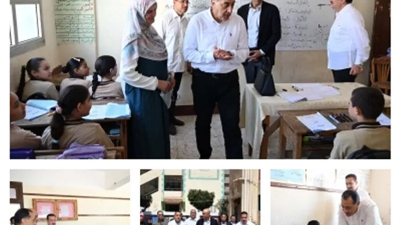 رئيس الوزراء يتفقد المنشآت التعليمية بقرية سبك الأحد في المنوفية