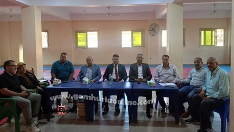 الفرماوي يتابع أعمال انعقاد الجمعيةالعمومية العادية لنادي القناطر