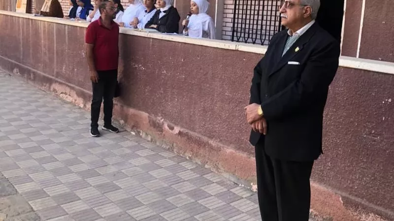 مدير تعليم القليوبية يواصل جولاته المفاجئة بمدارس بنها