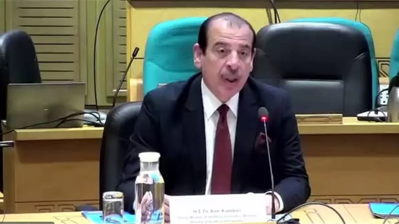 نائب وزير الصحة في اجتماع منظمة الصحة لإقليم شرق المتوسط