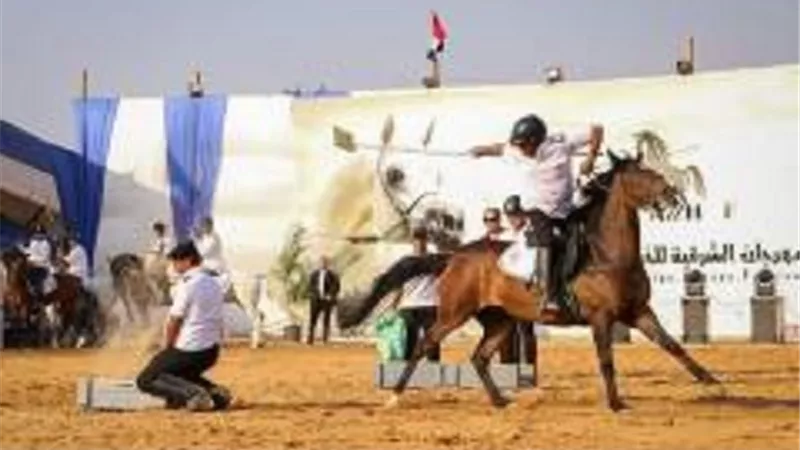 انطلاق فعاليات مهرجان الخيول العربية بالشرقية