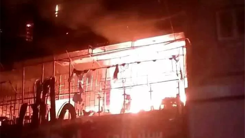 3 قتـلى و8 مصابين فى حريق بـ