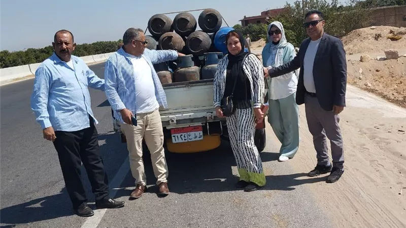 ضبط 50 أسطوانة بوتاجاز مدعومة في طريقها للسوق السوداءبالاسماعيلية