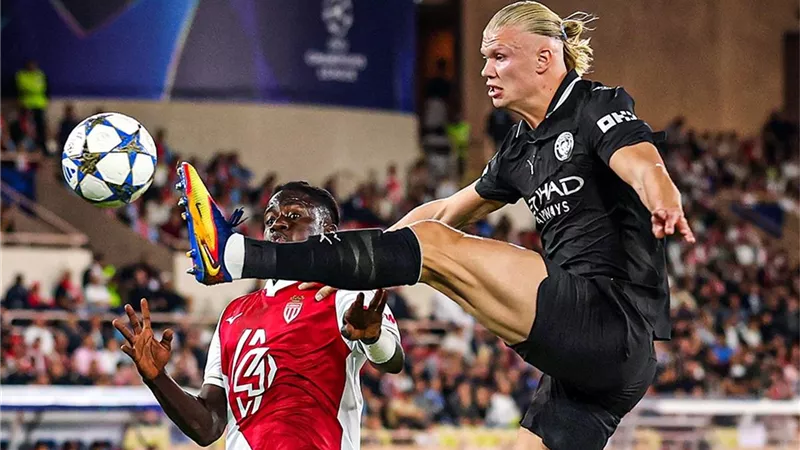 بهدف قاتل .. السيتى يخيب أمال جماهيره ويتعادل مع موناكو بدورى الأبطال