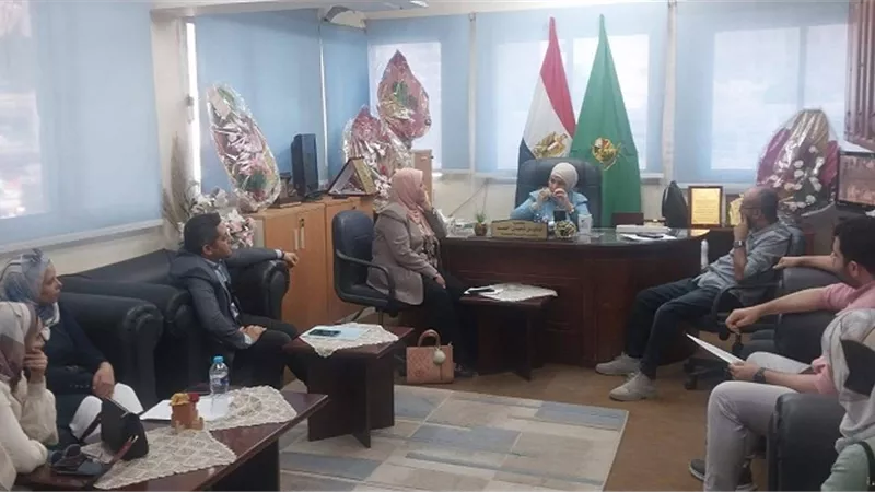 وكيل الصحة بالفيوم تناقش بروتوكول 