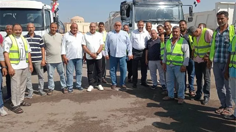 رئيس جهاز الصالحية الجديدة يعلن ملف إداراة الكوارث فى المدينة.. صور