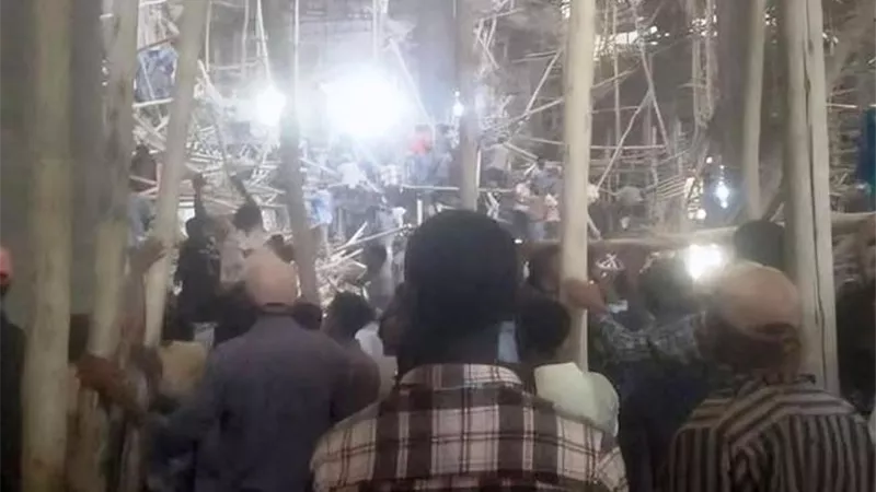 مصرع 36 شخصًا بانهيار كنيسة في إثيوبيا .. صور