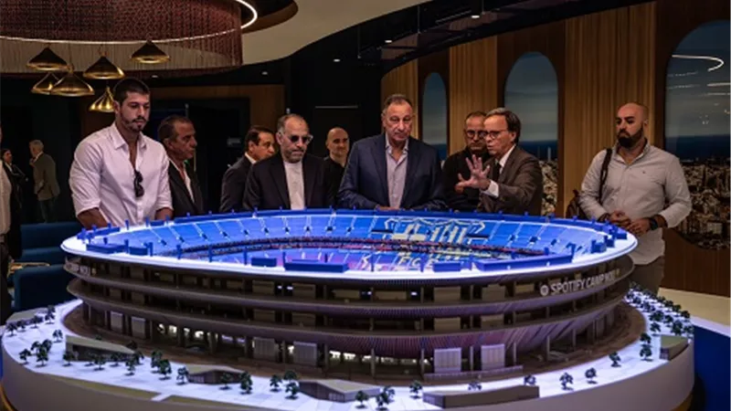 برشلونة يعلن تأجيل افتتاح ملعب كامب نو