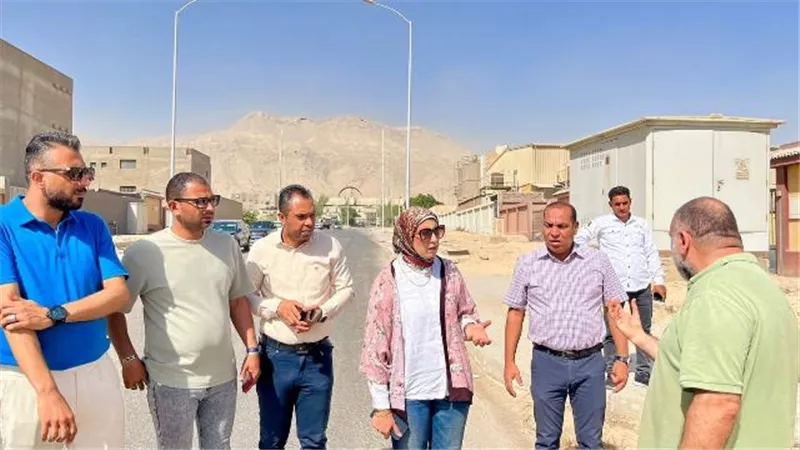 جهود متكاملة للارتقاء بالمظهر الحضاري في مدينة السويس الجديدة