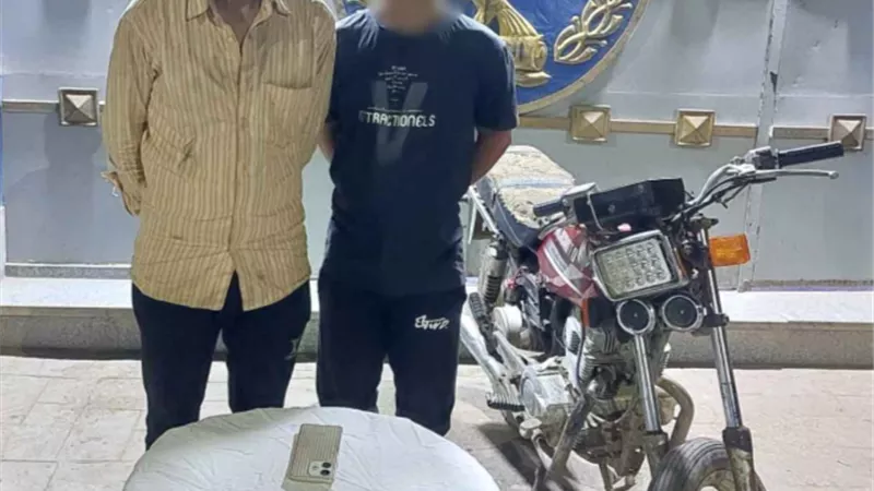 ضبط عاطلين سرقا حقيبةيدسيدة بالقليوبية