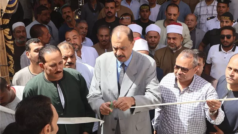 محافظ سوهاج يفتتح مسجد سيدي ابو الهوي بمركز ومدينة طهطا