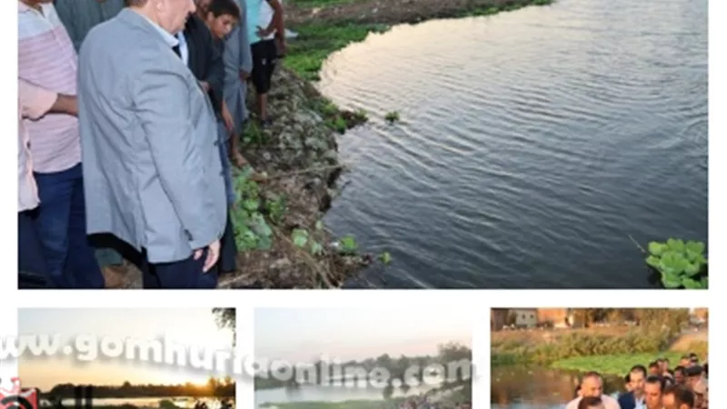 المنوفية في مواجهة النيل | الفيضان يبتلع أراضي طرح النهر