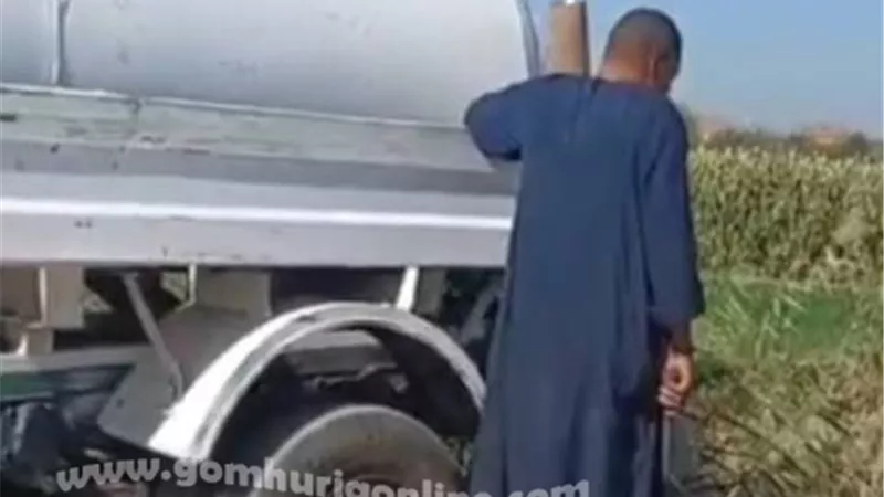 ضبط تعديات بيئية على نهر النيل بقنا