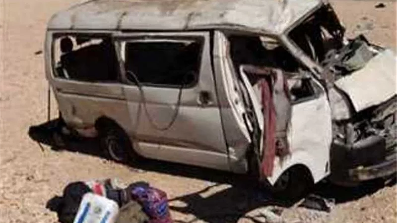 إصابة 9 أشخاص إثر انقلاب ميكروباص بطريق القاهرة-الفيوم