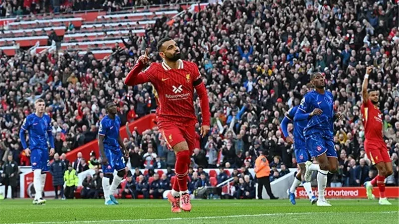 موقف محمد صلاح من تشكيل ليفربول أمام تشيلسي