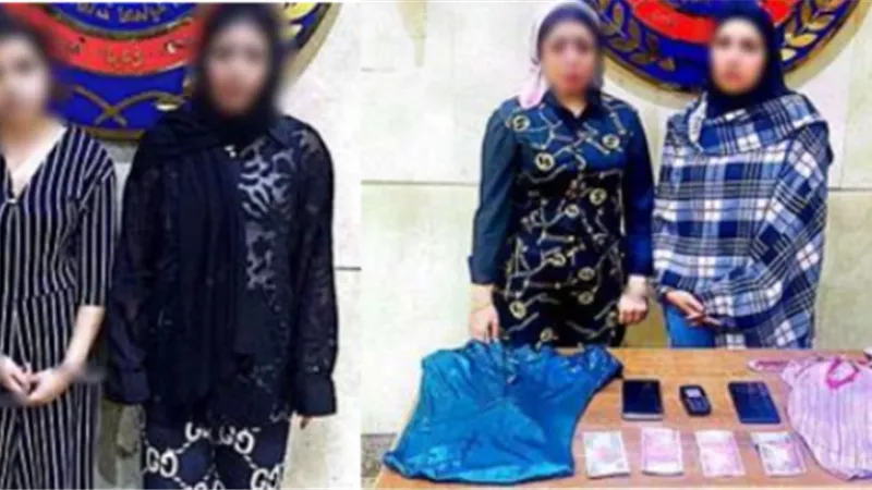 ضبط شابين و5 فتيات يمارسن الرذيلة والفجور بالجيزة
