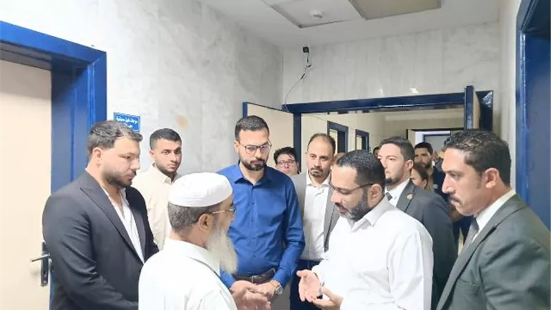 وكيل وزارة الصحة بمطروح يستقبل مساعد وزير الصحة لشئون المشروعات