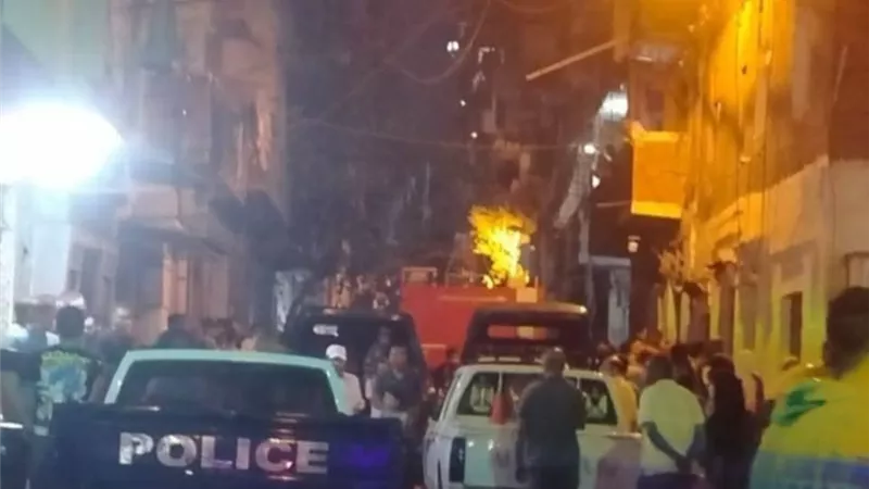 التصريح بدفن ضحية انهيار عقار شارع القرنفل بالاسكندرية