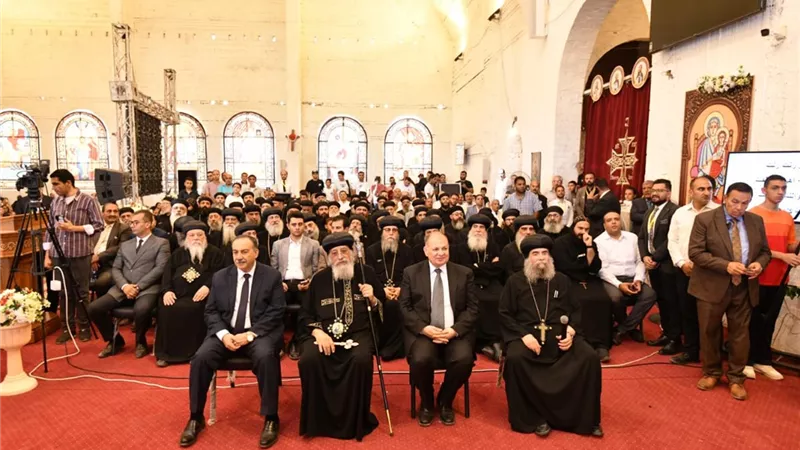 افتتاح مدرسةجديدة ووضع حجرأساس مستشفى في جولة قداسة البابا باسيوط