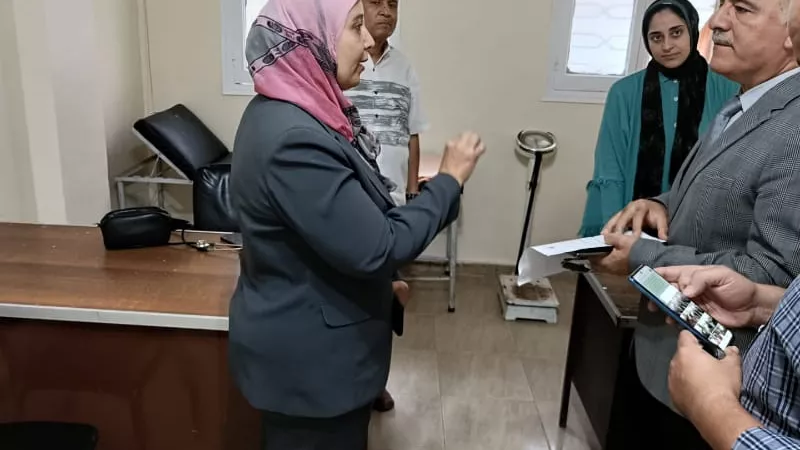 وكيل الصحة بالقليوبية يتفقد المعمل الإقليمي والمجلس الطبي ببنها