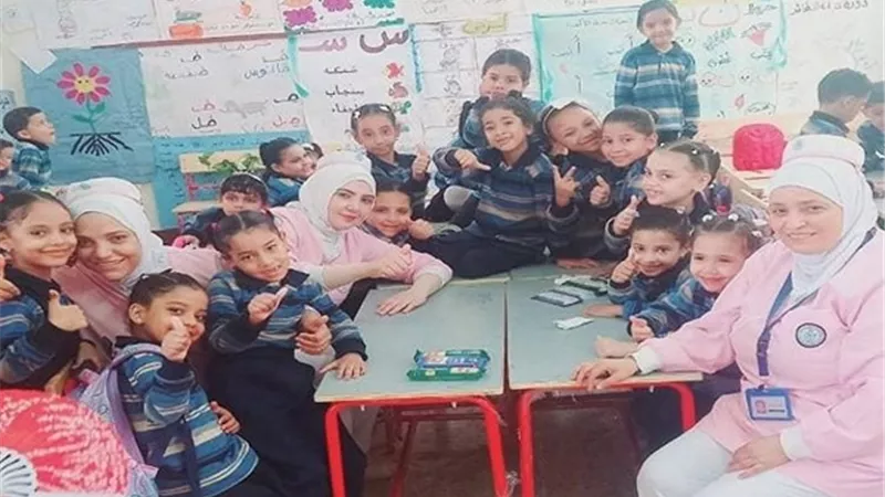 انطلاق حملة تطعيم طلاب المدارس بالإسماعيلية